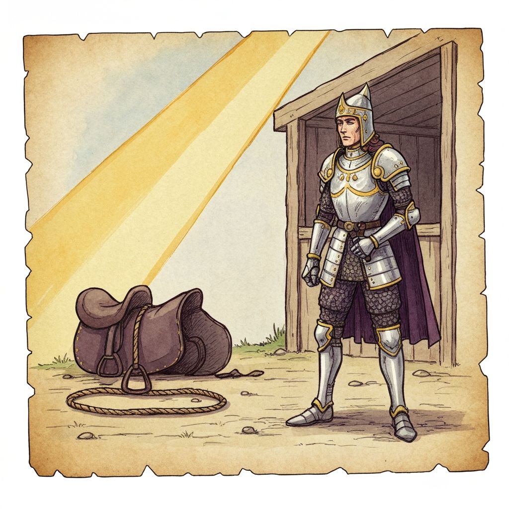 Find Dame Auriel's Missing Warhorse